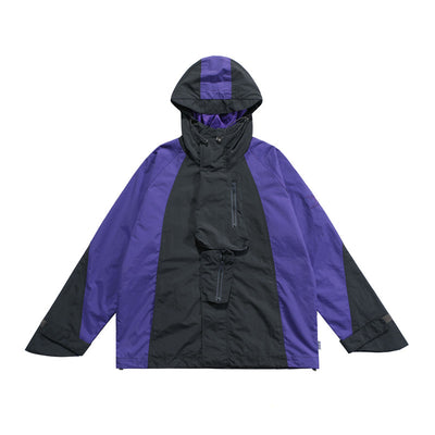 Chaqueta de Montaña Retro con Bolsillos Laterales - Diseño Suelto y Colores Clásicos - Image 2