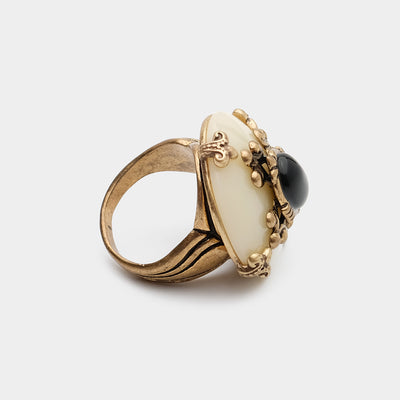 Anillo Vintage de Ágata Natural con Abeja para Hombre y Mujer - Image 28