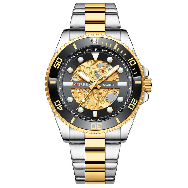 Reloj Empresarial para Hombre Resistente al Agua con Esfera Redonda - Image 4