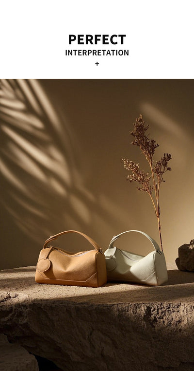 Bolso Crossbody de Cuero Genuino para Mujer - Portátil y Elegante - Image 18