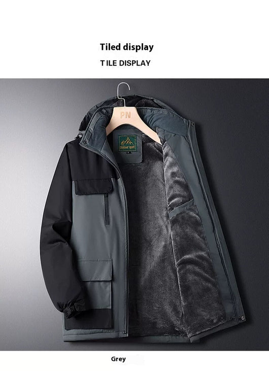 Chaqueta de Invierno Robusta para Hombre con Forro Polar - Image 38