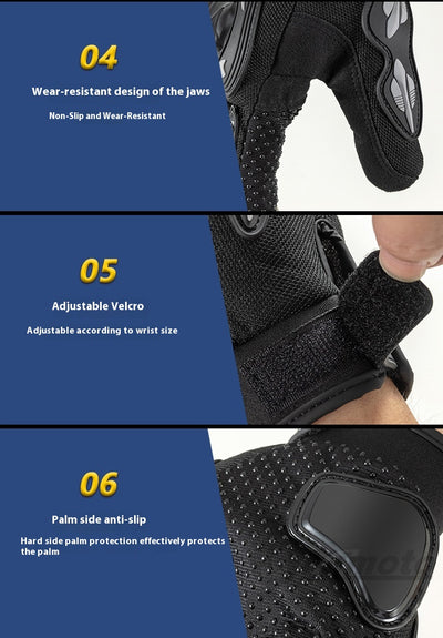 Guantes de Motocross Antideslizantes con Protección Anti-caída - Image 13