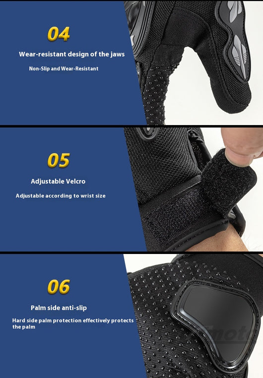 Guantes de Motocross Antideslizantes con Protección Anti-caída - Image 13