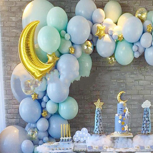 Set de Cadena de Globos Macarrón para Decoración de Fiestas de Cumpleaños