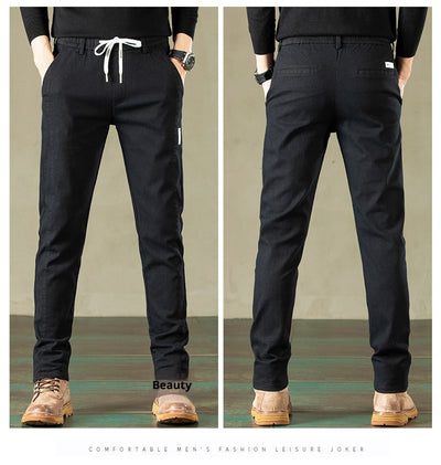 Pantalones Deportivos Rectos Elásticos para Hombre - Image 18