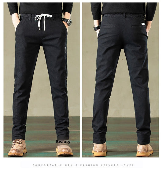 Pantalones Deportivos Rectos Elásticos para Hombre - Image 18