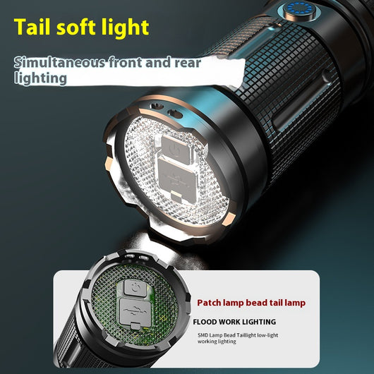 Linterna LED Recargable de Alto Rendimiento con Zoom y Control Remoto - Image 4