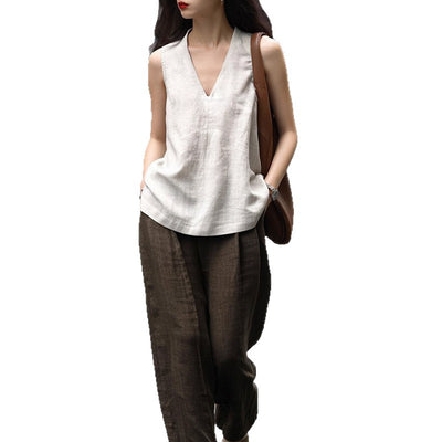 Top Halter Mujer Tirantes Finos para Verano - Blusa Fresca y Versátil - Image 6