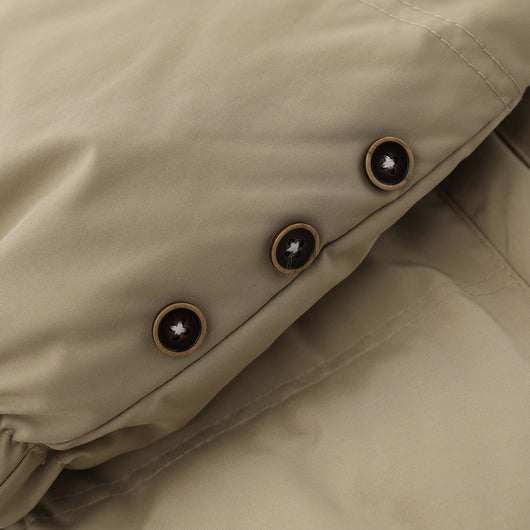 Parka de Algodón para Hombre con Capucha y Cuello de Piel - Image 4