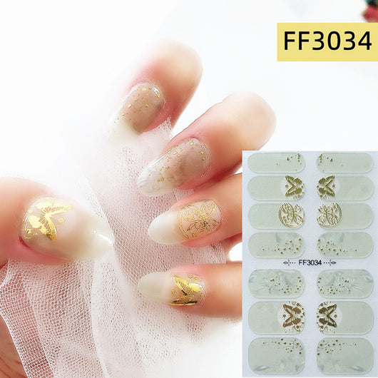 Película de Esmalte de Uñas Cristal 3D Cobertura Total - Image 14