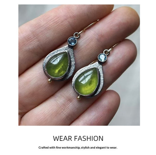 Colgante de Piedra Verde Inspirado en Diseño de Nicho - Image 11