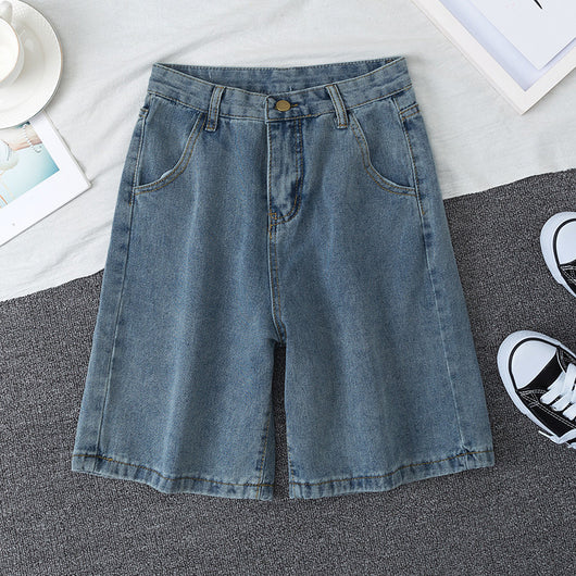 Jeans Rectos de Cintura Alta con Efecto Adelgazante para Mujer