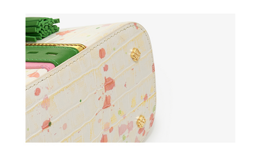 Bolso de Cuero Genuino para Mujer con Borlas Personalizables - Image 10