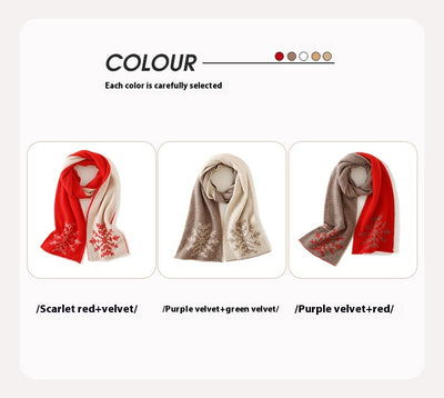 Bufanda Térmica de Cachemira Jacquard para Otoño e Invierno - Image 34