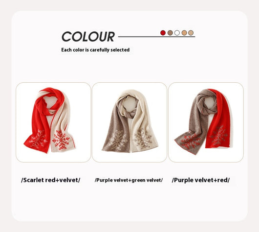 Bufanda Térmica de Cachemira Jacquard para Otoño e Invierno - Image 34