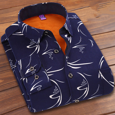Suéter Tejido Grueso con Forro de Terciopelo para Hombre - Manga Larga Calidez Premium - Image 14