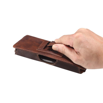 Bolsa de Cuero para Celular con Cierre de Hebilla y Cinturón - Image 18