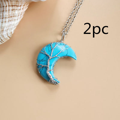 Collar Árbol de la Vida en Amatista Natural Hecho a Mano - Colgante de Fortuna - Image 19