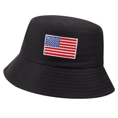Gorra Bucket Estrellas y Rayas con Protección Solar y Bordado - Image 14