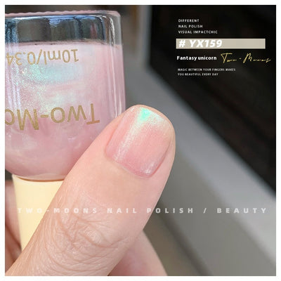 Esmalte de Uñas con Lentejuelas de Color Puro - Sin Horneado y Sin Desprendimiento - Image 35