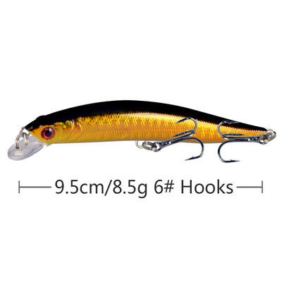 Señuelos Biomimético de 10 Colores - Plástico Duro Premium para Pesca - Image 39