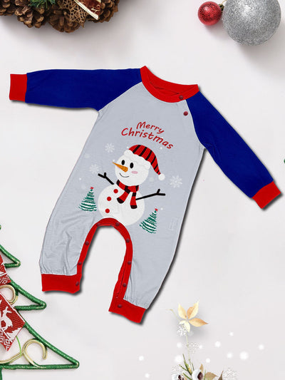 Pijamas Navideños Familiares a Juego con Diseño de Muñeco de Nieve - Image 17