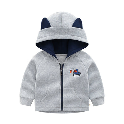 Sudadera con Capucha y Cierre para Niños - Tallas Pequeña y Mediana - Image 12