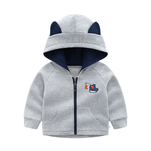 Sudadera con Capucha y Cierre para Niños - Tallas Pequeña y Mediana - Image 12