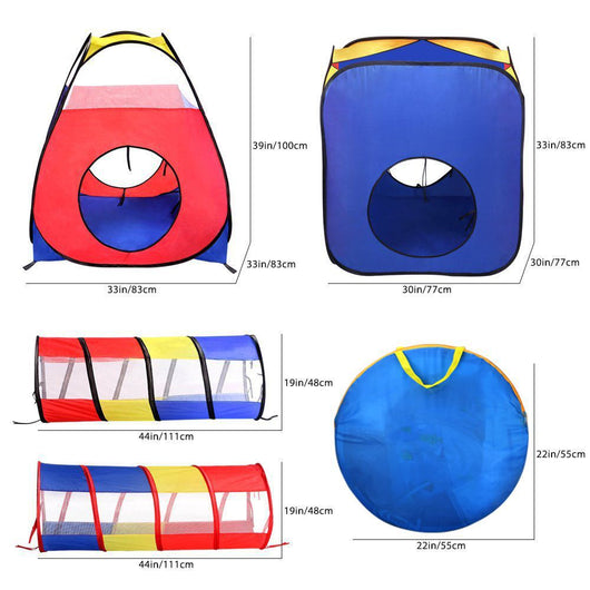 Carpa Infantil Piscina de Pelotas Plegable Interior Exterior - Image 8