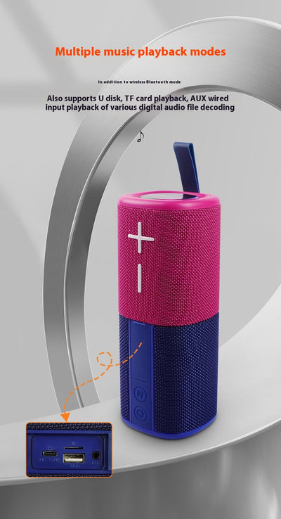 Parlante Bluetooth Magnético Portátil 2 en 1 con Diseño Combinado - Image 19