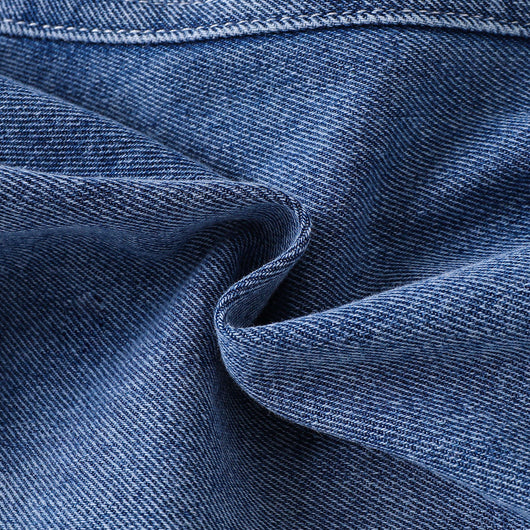 Conjunto de Pantalones Denim Microacampanados de Dos Piezas - Image 10
