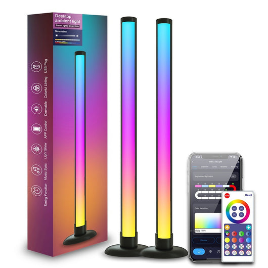 Lámpara LED Inteligente Rítmica con WIFI y Diseño Graffiti - Image 5