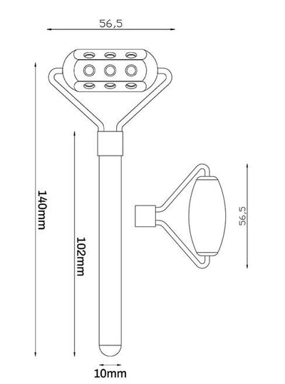 Set de Masaje Facial 3 en 1 con Cabezales Magnéticos Intercambiables - Image 18