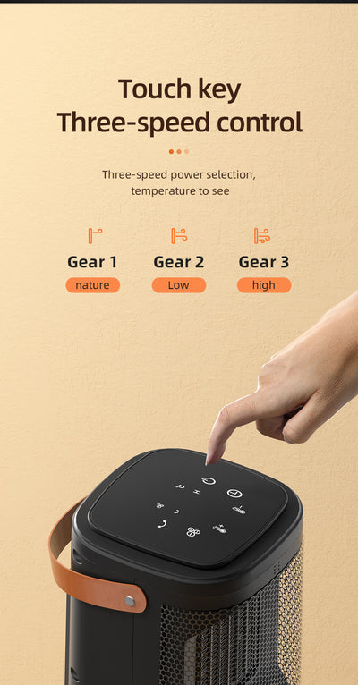 Radiador Climático Inteligente con Control Remoto y Pantalla Táctil - Image 17