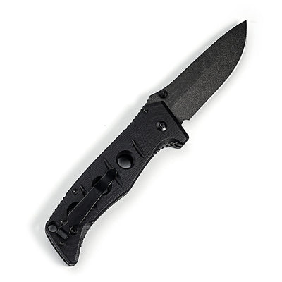 Cuchillo Plegable Táctico D2 con Mango G10 y Soporte de Espalda - Image 5