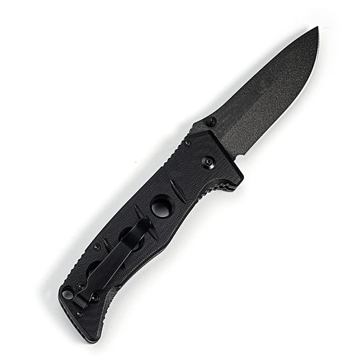 Cuchillo Plegable Táctico D2 con Mango G10 y Soporte de Espalda - Image 5