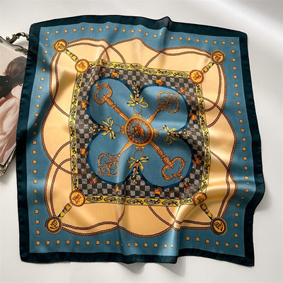 Pañuelo Cadena Estampado Europeo y Americano - Image 10