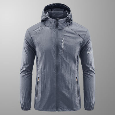 Sudadera Deportiva con Capucha Protección Solar para Hombre