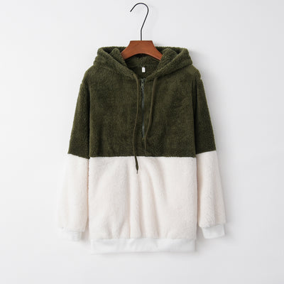 Sudadera Casual con Capucha y Detalles de Cuerda para Mujer - Image 3