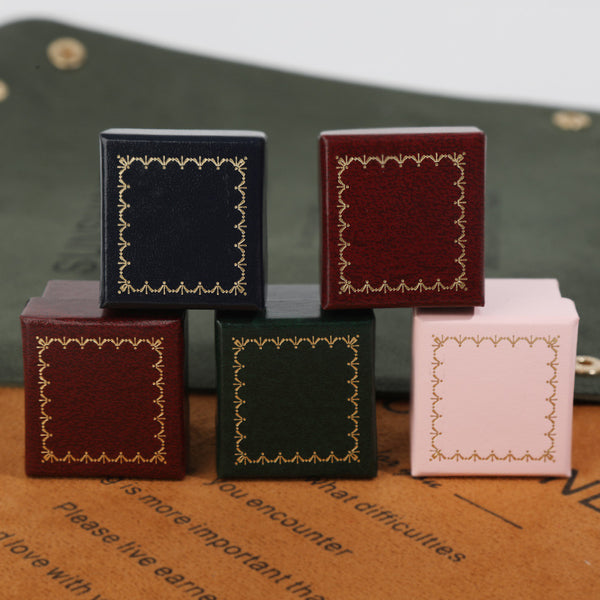 Caja Vintage Multiforma para Anillos - Diseño Europeo Elegante