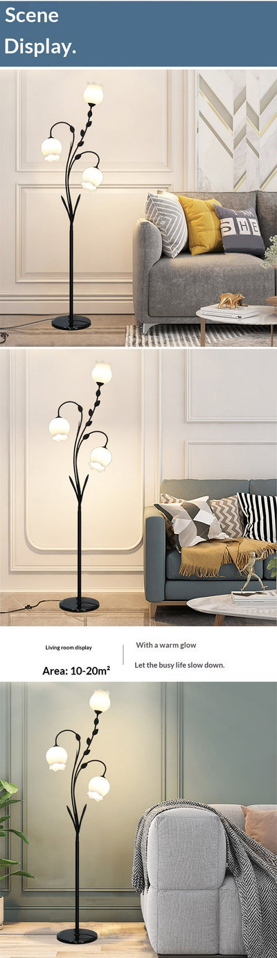Lámpara de Pie Minimalista Moderna para Dormitorio y Sala - Image 11