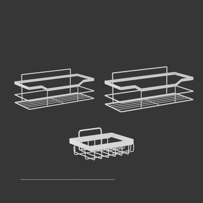 Repisa de Cocina Flotante Perforada de Montaje Directo - Image 10