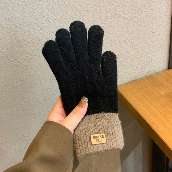 Guantes de Invierno para Mujer con Forro de Lana Térmica