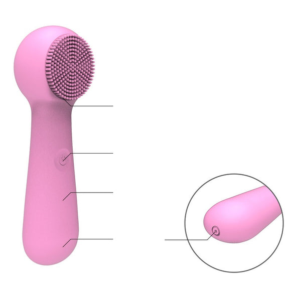 Limpiador Facial de Silicona con Masaje Poros Profundos