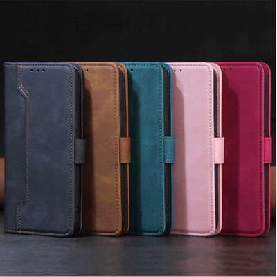 Funda Cartera Tipo Flip para Teléfono con Compartimentos - Image 11