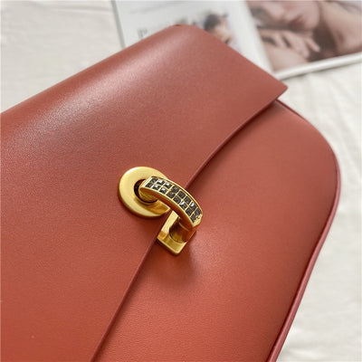 Bolso Bandolera de Cuero con Cierre Diamond Lock - Image 19