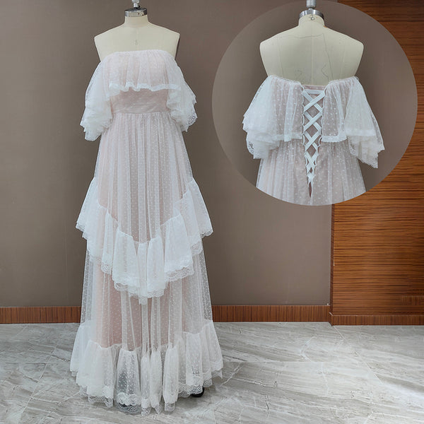 Vestidos de Novia con Lunares para Mujer - Diseño Elegante y Moderno
