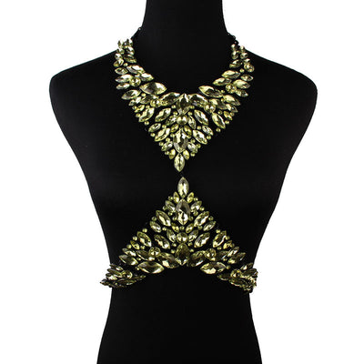 Collar de Diamantes y Cristales Brillantes - Diseño Versátil de Lujo - Image 21