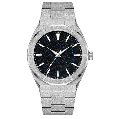Reloj de Negocios para Hombre Acero Inoxidable Mate con Esfera Luminosa - Image 6