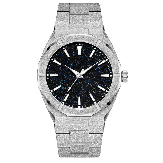 Reloj de Negocios para Hombre Acero Inoxidable Mate con Esfera Luminosa - Image 6